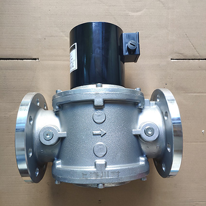 進口法(fǎ)蘭連接燃氣電磁閥