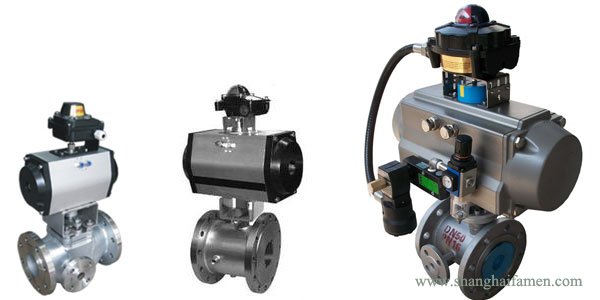 法蘭式氣動保溫球閥