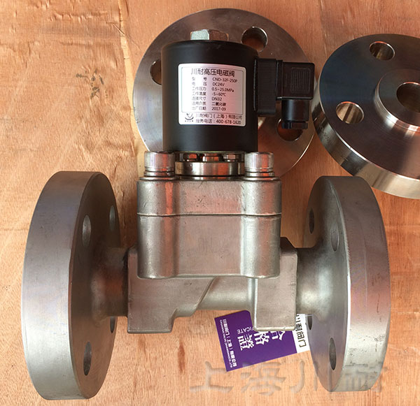 高壓法蘭連（lián）接（jiē）電磁閥
