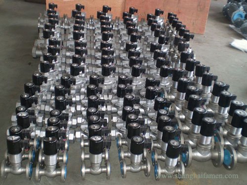 耐高溫不（bú）鏽鋼電磁閥