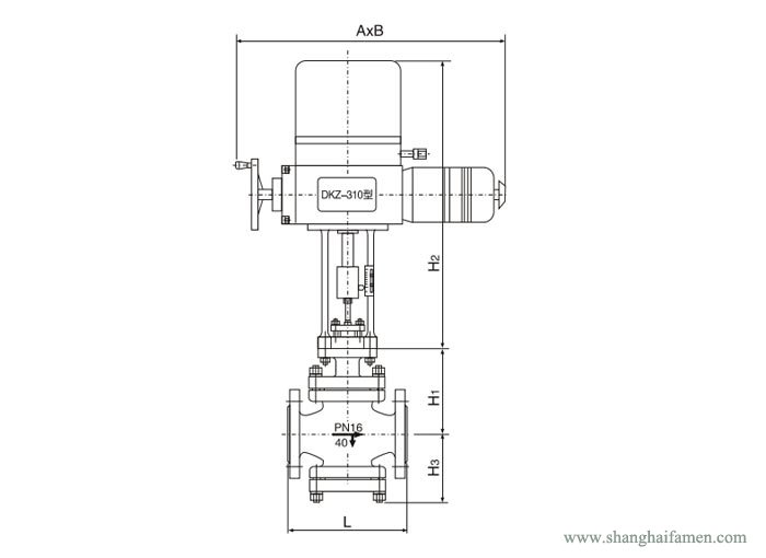 電（diàn）動單座調節閥8